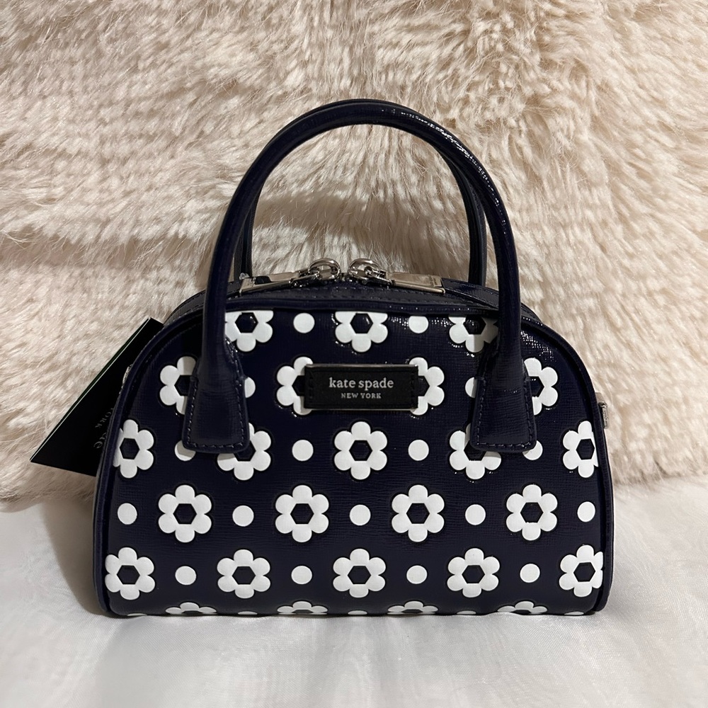 Kate Spade Sam Icon Daisy Dot Mini Duffle Bag